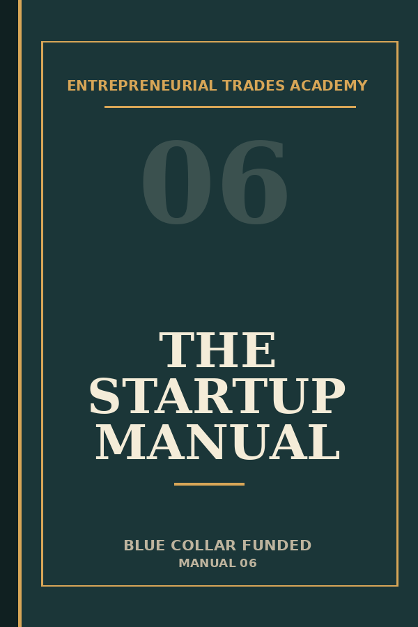The Startup Manual — ETA manual cover