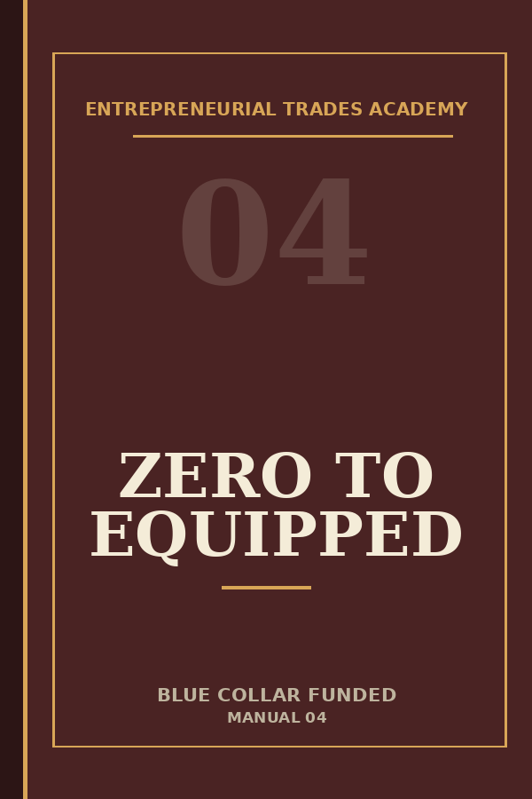 Zero to Equipped — ETA manual cover