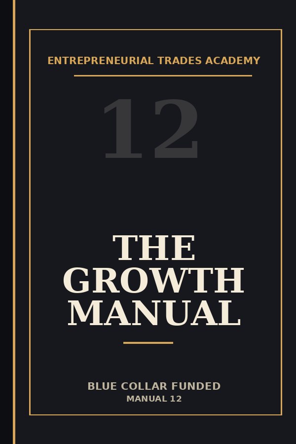 The Growth Manual — ETA manual cover